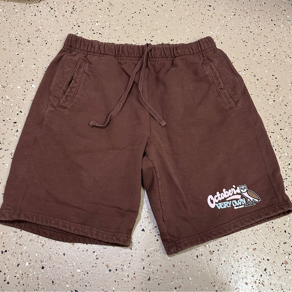 Octobers Very Own OVO Men’s Shorts Size L Brown Neapolitan SS21 Drake